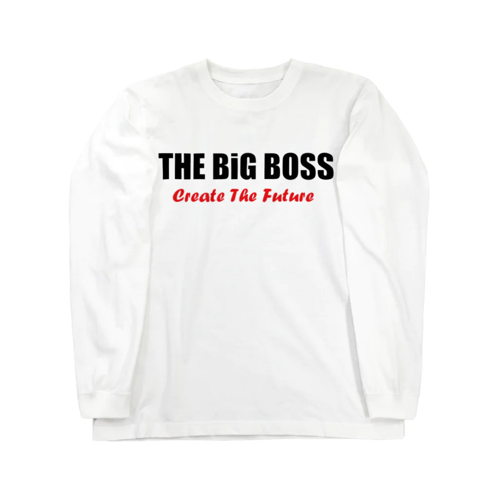 ゴロニャーのダサT屋さんのThe Big Boss グッズ ロングスリーブTシャツ