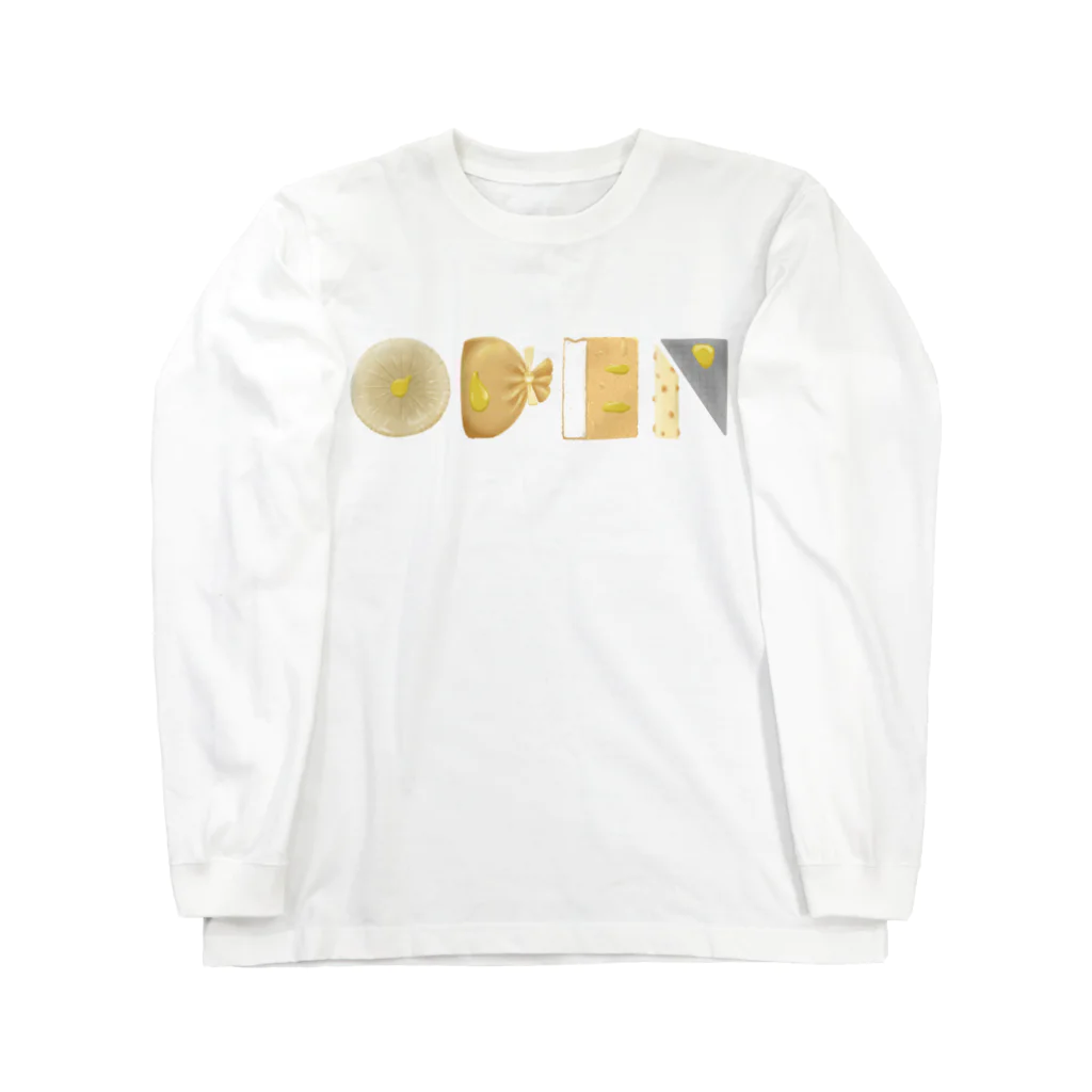 スロータイプ書店 Slowtype Booksのおでん ODEN 234 Long Sleeve T-Shirt