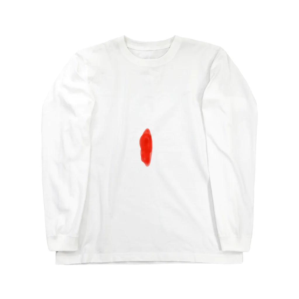 kanahebiZのケチャップこぼした Long Sleeve T-Shirt