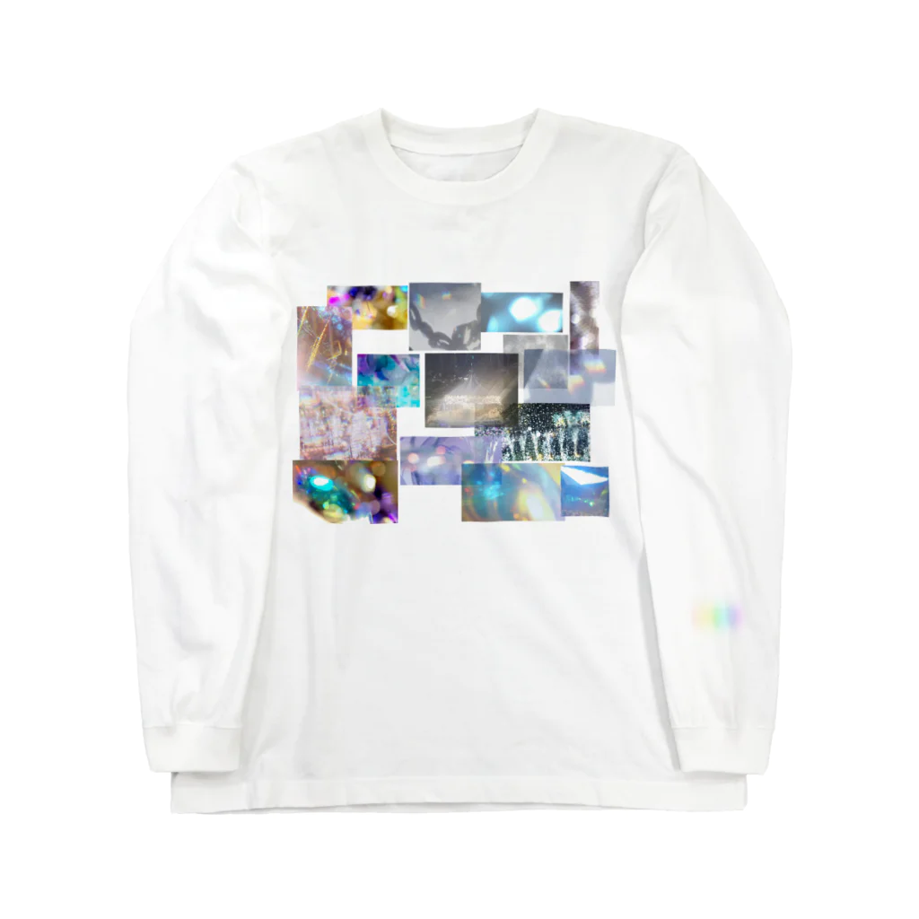 ざっか 夜光昼夢の#乱反射は鬱に効く Long Sleeve T-Shirt