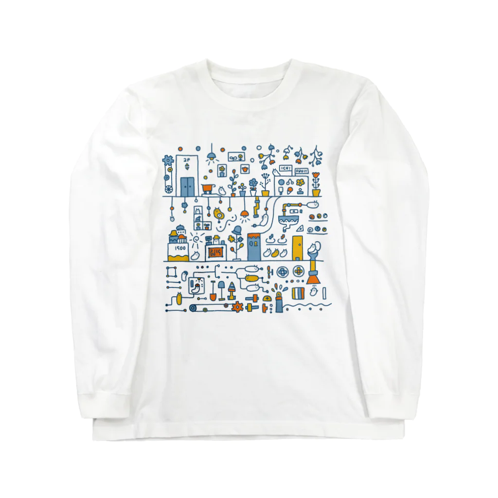 みやつち やえのいもむしショッピングモール Long Sleeve T-Shirt