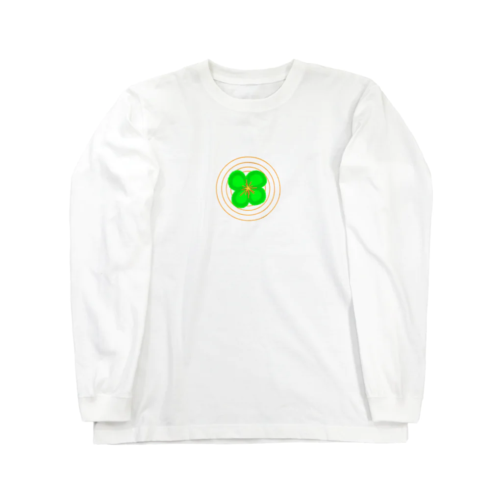 omochinouenの四つ葉の生命 Long Sleeve T-Shirt