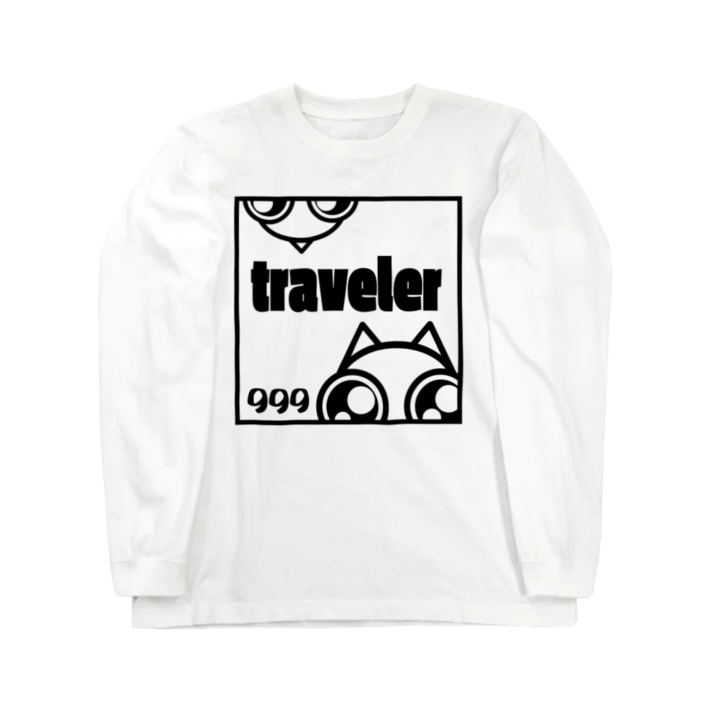 traveler999nftのTRAVELER999 キャラ ロングスリーブTシャツ