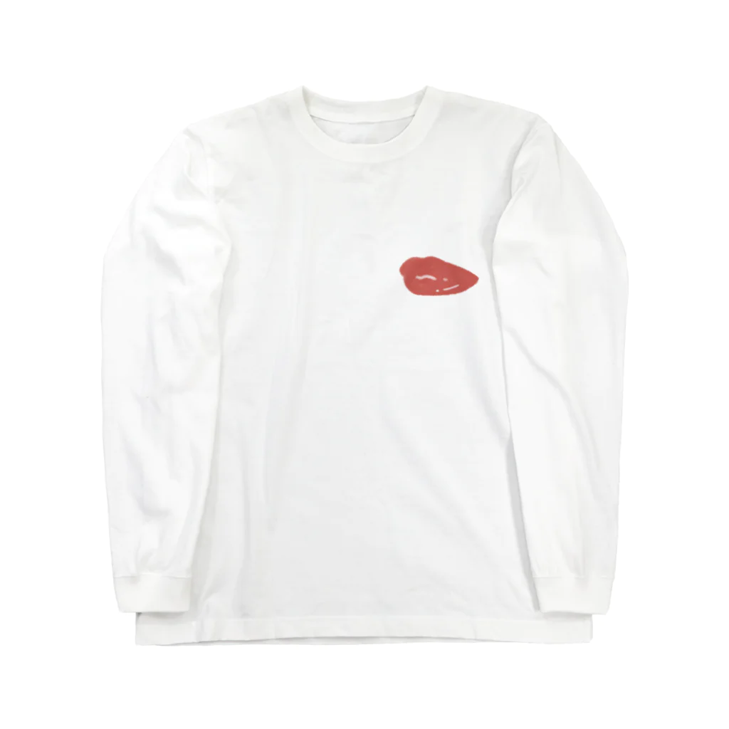 ビタミンDのプルプルくちびる Long Sleeve T-Shirt