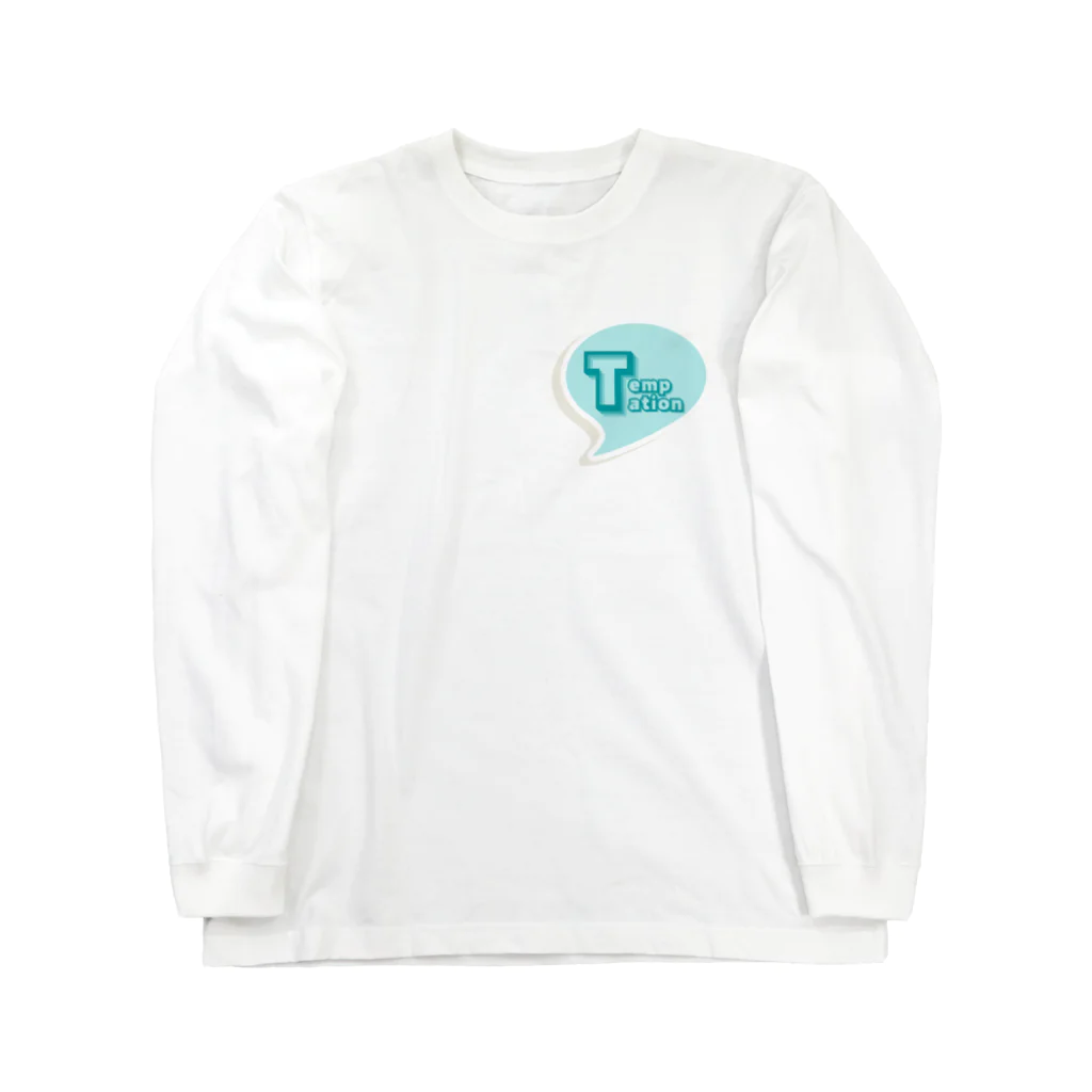 TemptationのSpeech bubble ロングスリーブTシャツ