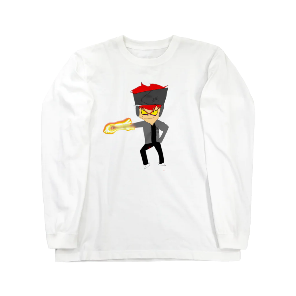 8man（エイトマン）小学生クリエイターのアカガミくん Long Sleeve T-Shirt