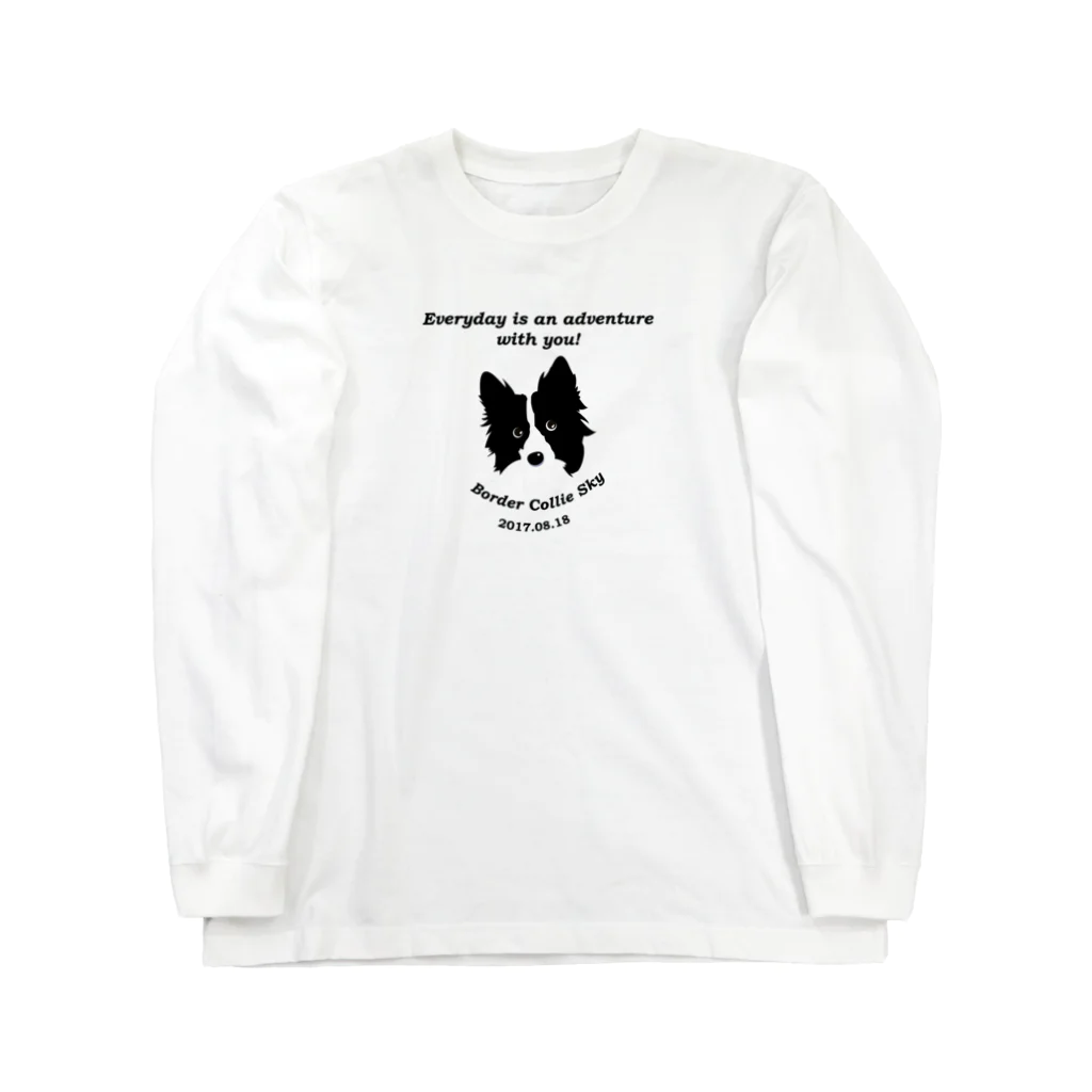 Bordercollie StreetのLucky Sky Long Sleeve T-Shirt