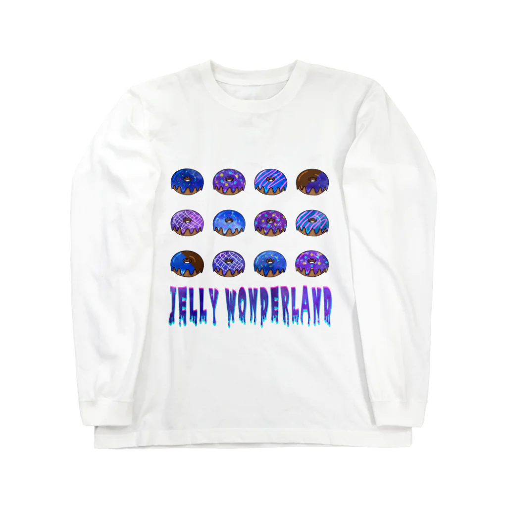 【公式】JELLY WONDERLAND【ショップ】のジェリードーナツ ロングスリーブTシャツ