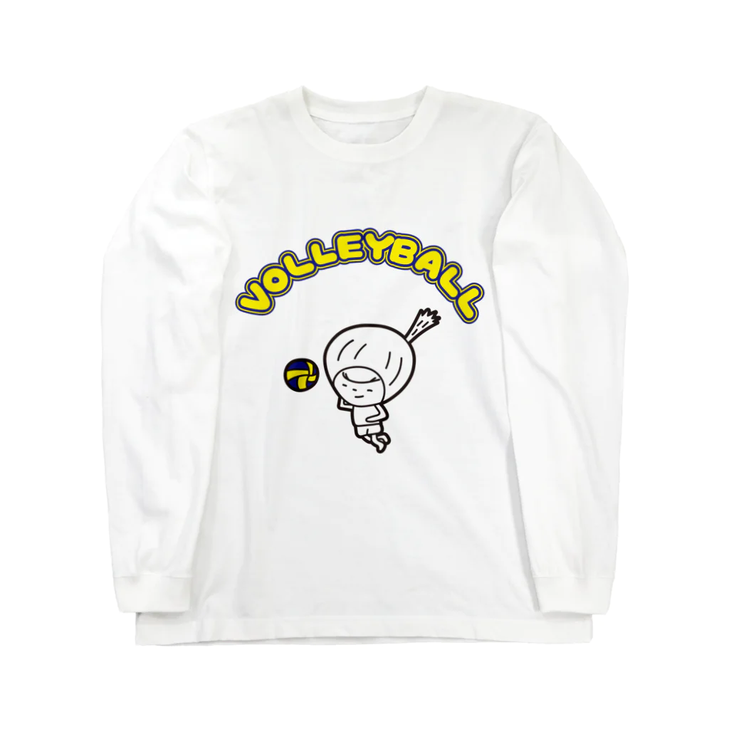 きくのらくがきのバレーボール　きく Long Sleeve T-Shirt