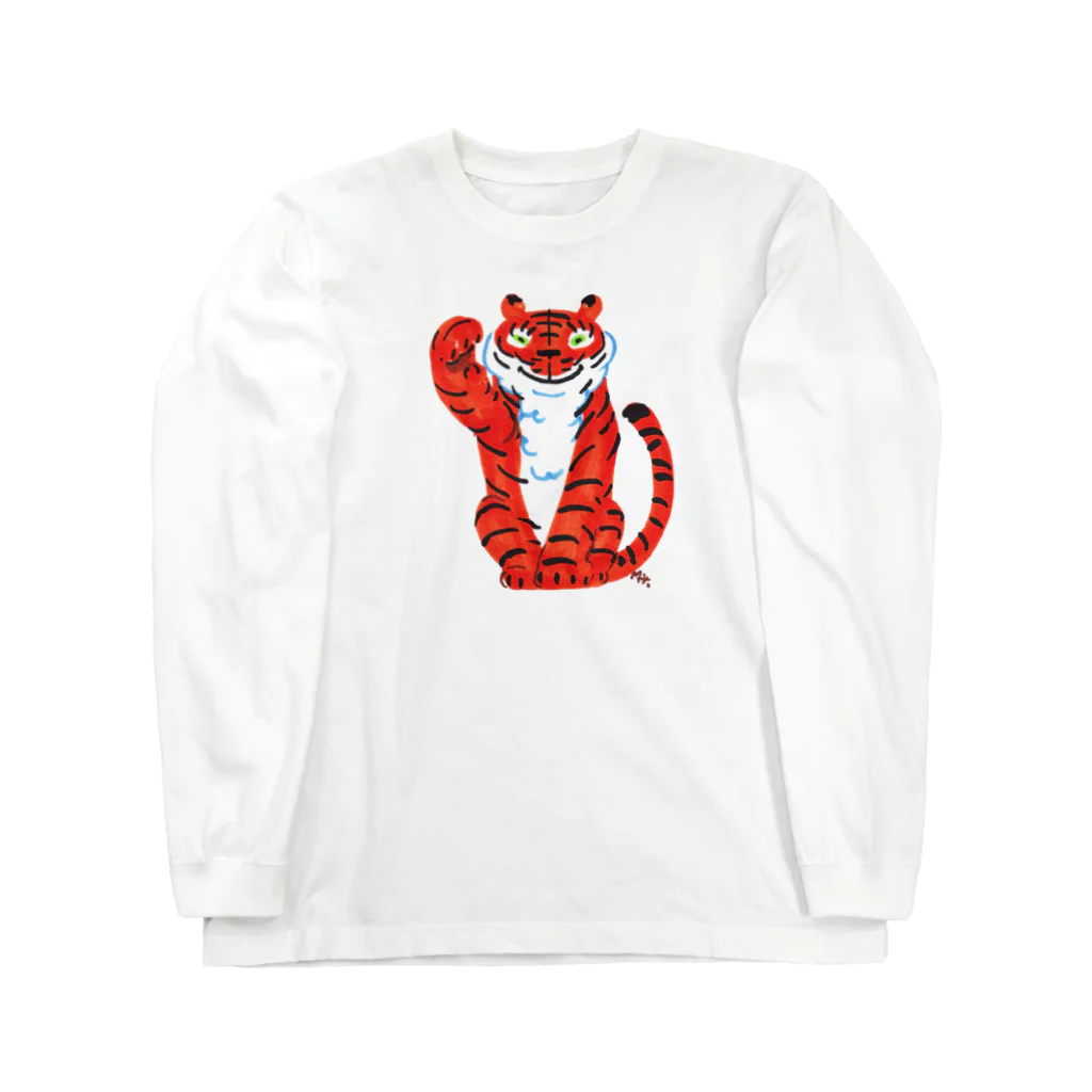 segasworksの招きトラちゃん Long Sleeve T-Shirt