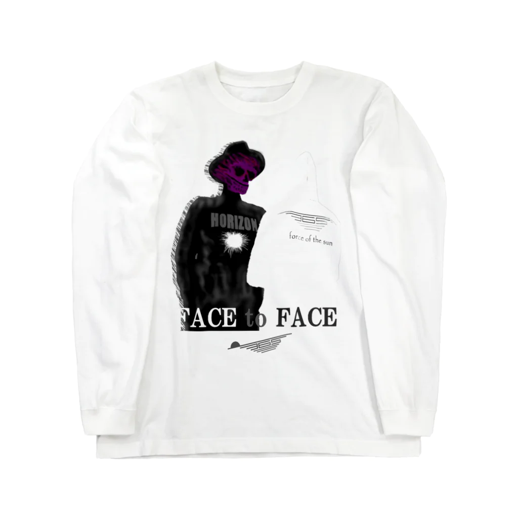 ASCENCTION by yazyのFACE to FACE(22/01) ロングスリーブTシャツ