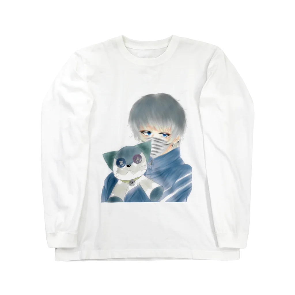 AQUAの涙の僕の友達… Long Sleeve T-Shirt