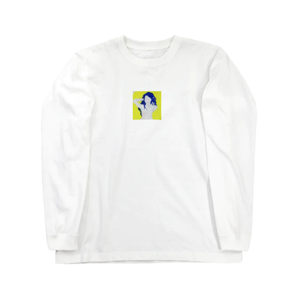 kasmのポージング裸女 Long Sleeve T-Shirt