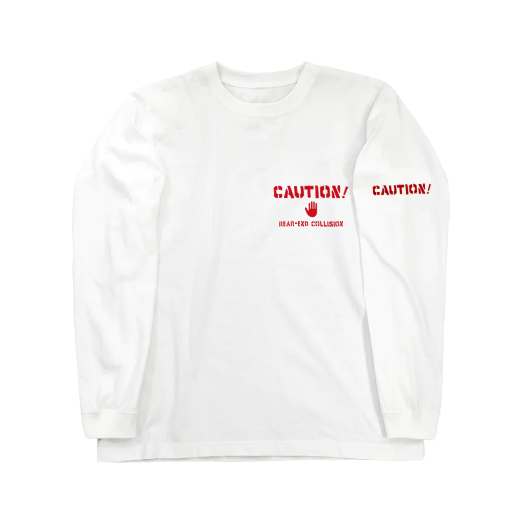 alt_203のCAUTION ロングスリーブTシャツ