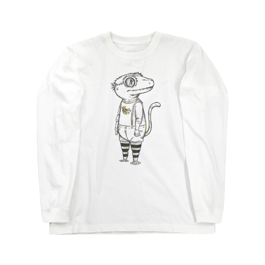 MIKAERUのクレステッドゲッコーさん Long Sleeve T-Shirt