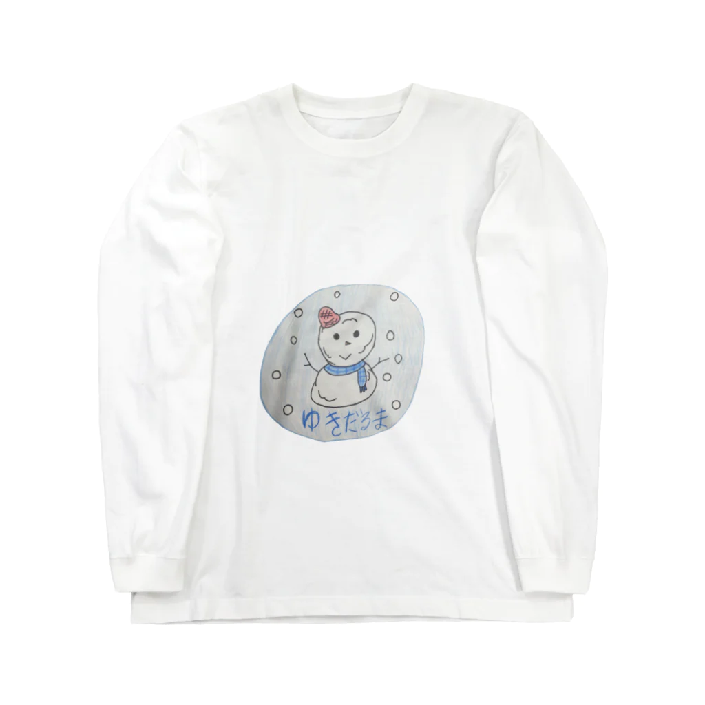 fashiondesignerの雪だるま Long Sleeve T-Shirt