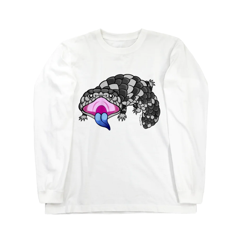 もむのふの爬虫類グッズやさんのマツカサトカゲちゃん Long Sleeve T-Shirt