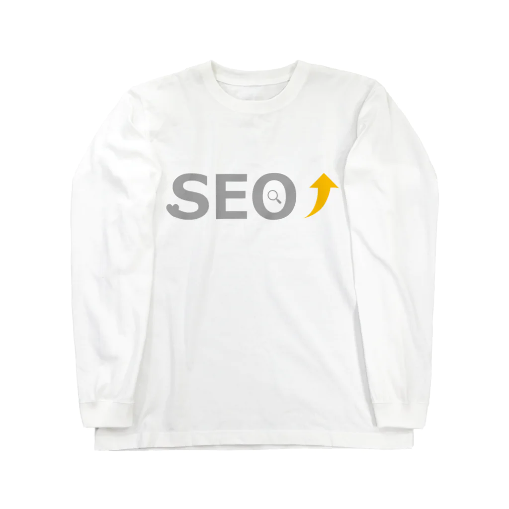 SEOチェックのSEOグッズショップのSEOグッズ 롱 슬리브 티셔츠