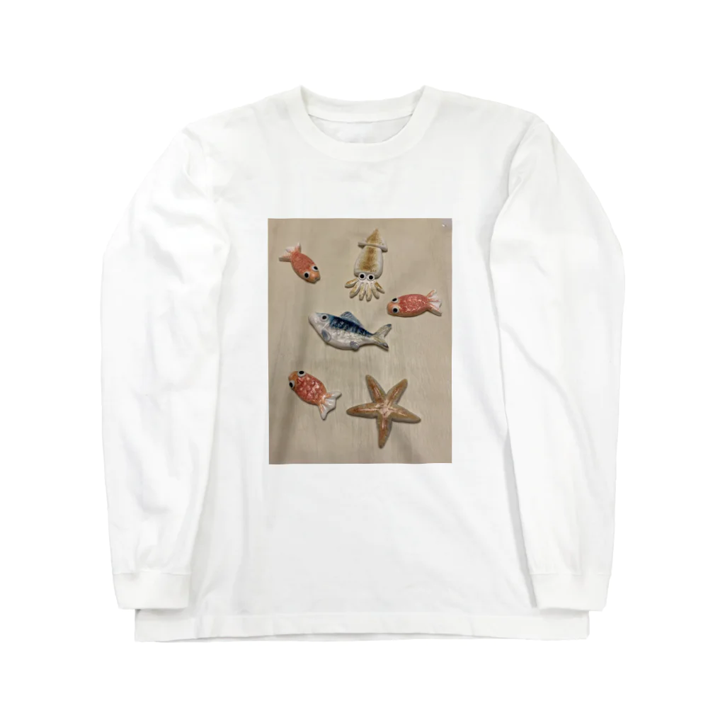 sesujipinkenのお魚天国🐟 Long Sleeve T-Shirt