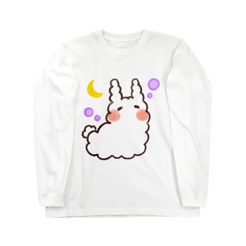 K.momokoのうさぎのうみうし(ウトウトver.) Long Sleeve T-Shirt