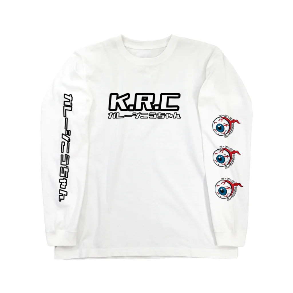 K・R・Cの達磨ロゴ入り Long Sleeve T-Shirt