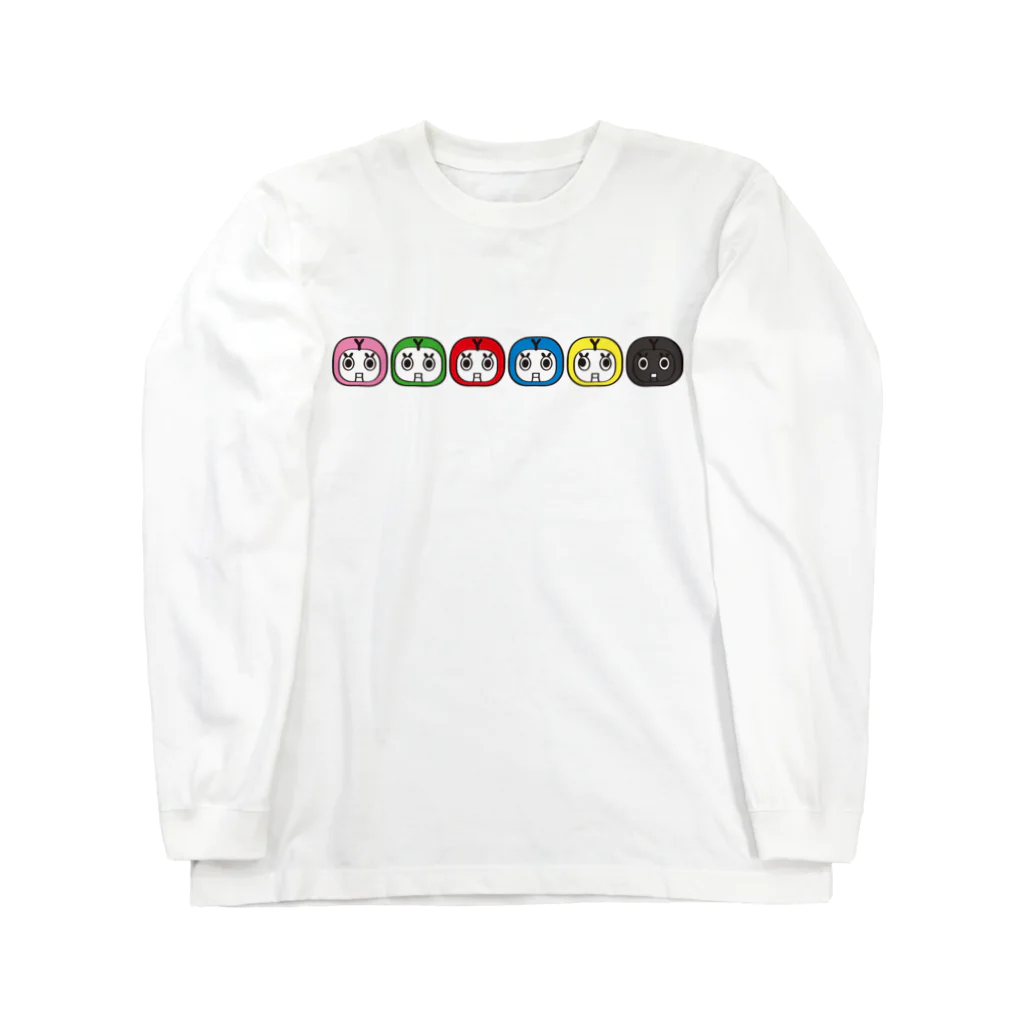 ワイワイ信州（神社）のシンシュウロボ Long Sleeve T-Shirt