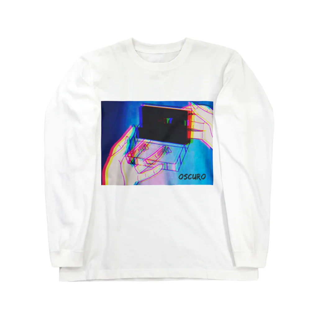 OSCUROのCassette tape ロングスリーブTシャツ