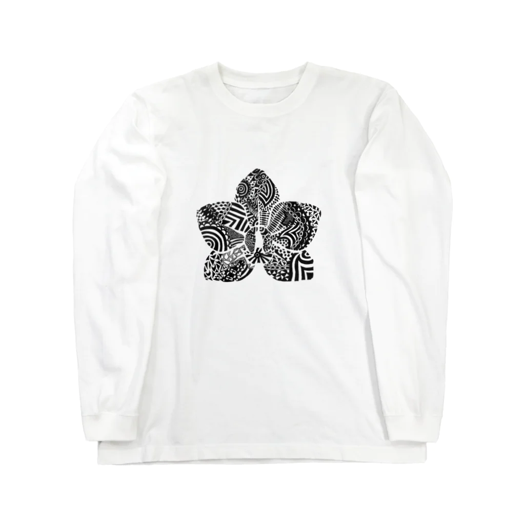 松本新菜の胡蝶蘭 Long Sleeve T-Shirt