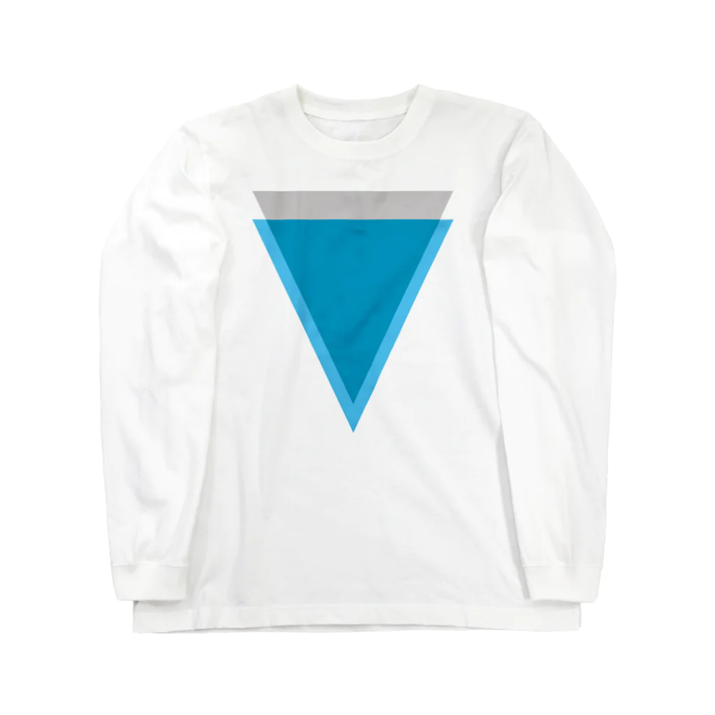 仮想通貨Verge Japan（バージ ジャパン） 公認SHOPのVerge（バージ）ロゴ ロングスリーブTシャツ