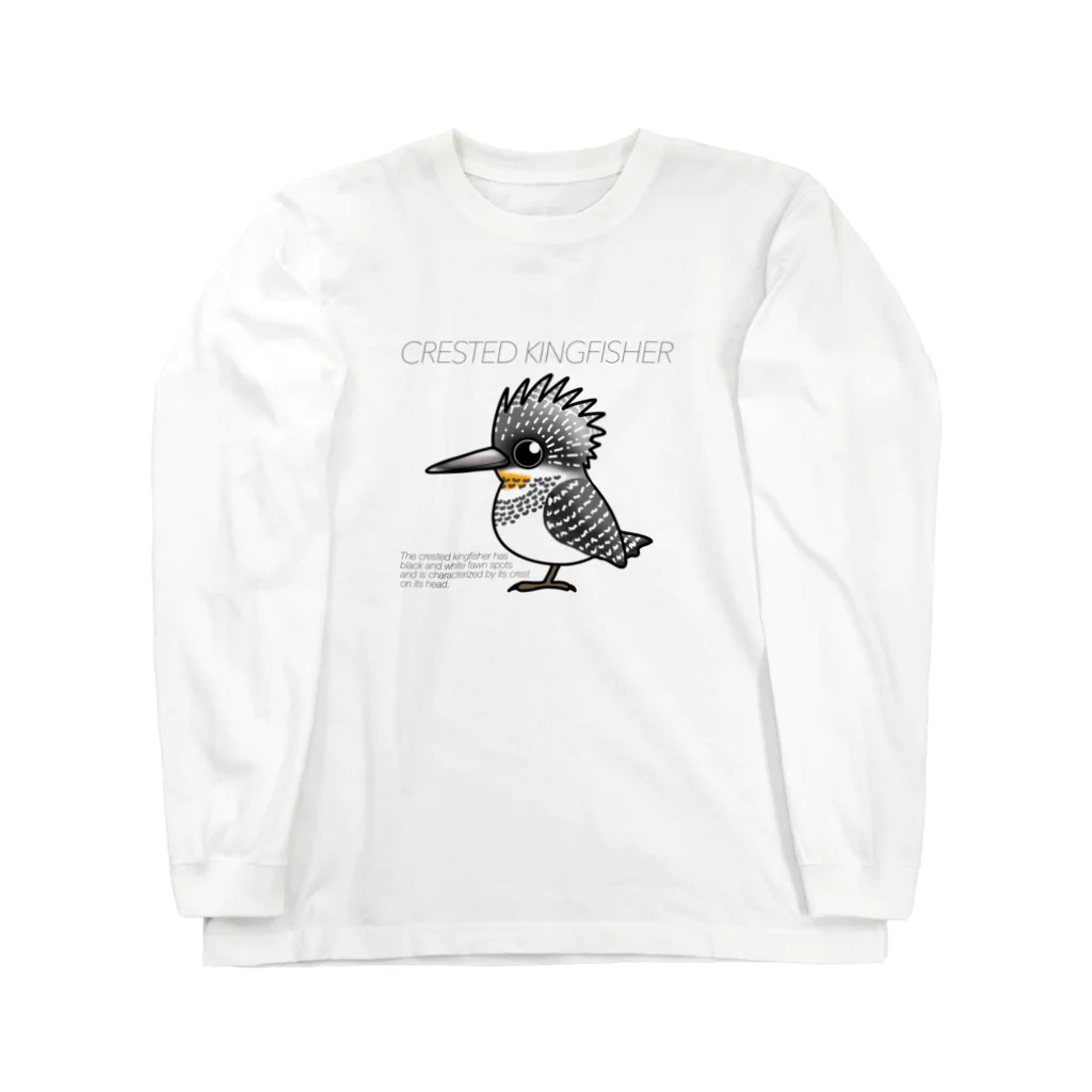 青空企画。のCrested Kingfisher ロングスリーブTシャツ