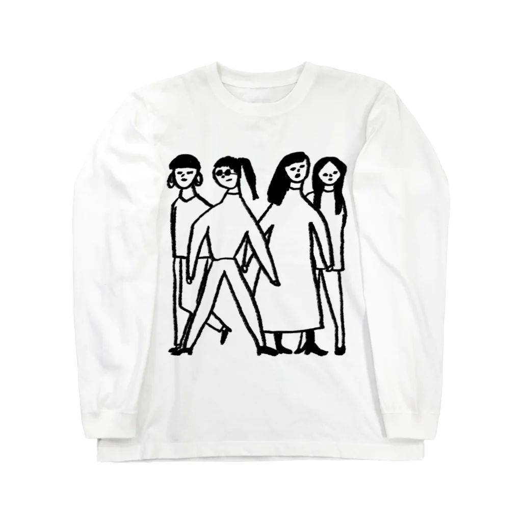 boorichanのcity girl Long Sleeve T-Shirt