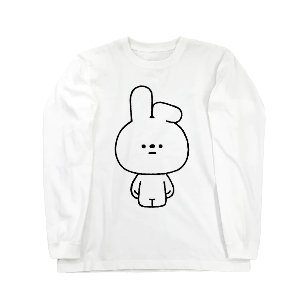 こつｗのおみせの量産うさぎ みみおれ Long Sleeve T-Shirt