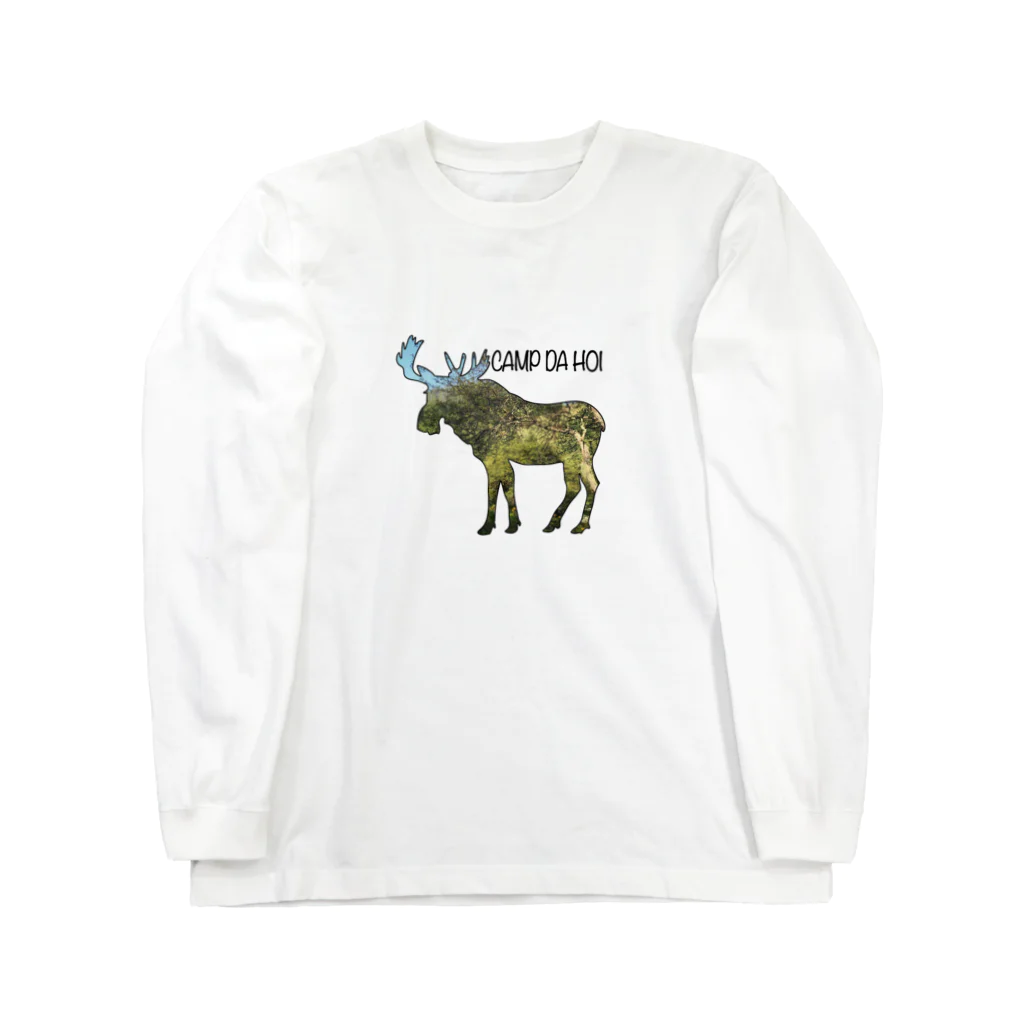 hokulaniのMoose camp ロングスリーブTシャツ