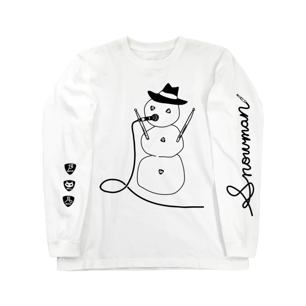 Akelto Dohnal のSNOWMAN（スノーマン） Long Sleeve T-Shirt