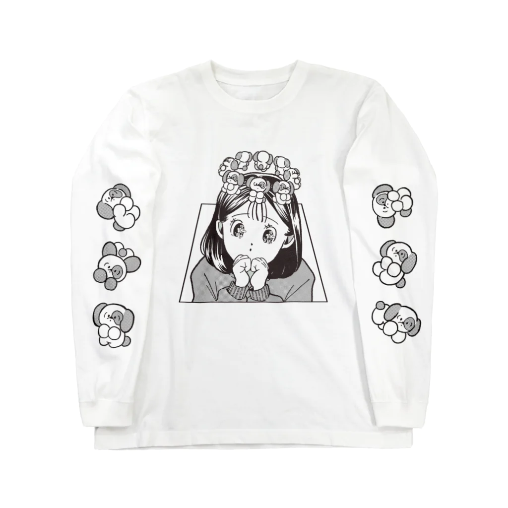 Karin Saigusa　illustrationの謎生物その３ Long Sleeve T-Shirt