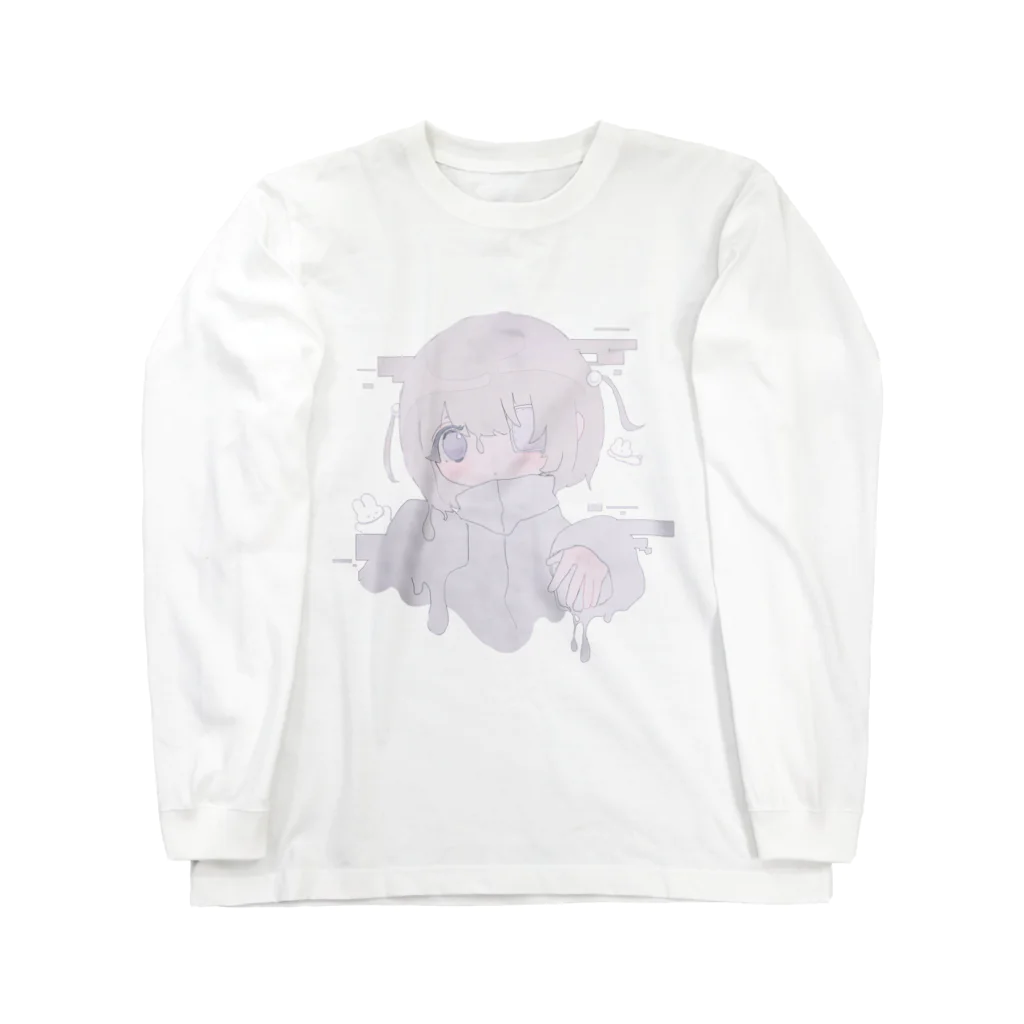 あさがお~(=^・ー・^)ノ☆のつ Long Sleeve T-Shirt