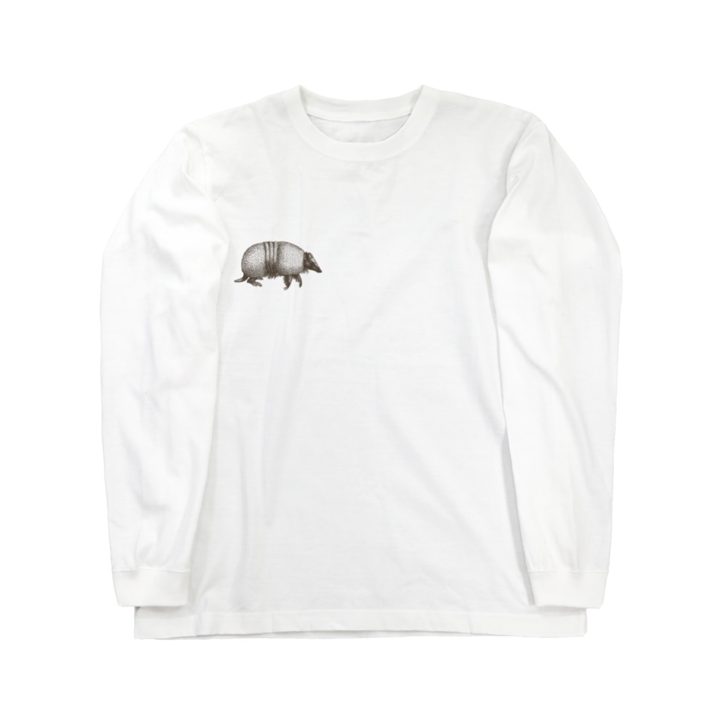 アルマジロ シュールな動物たち Zooooo のロングスリーブtシャツ通販 Suzuri スズリ