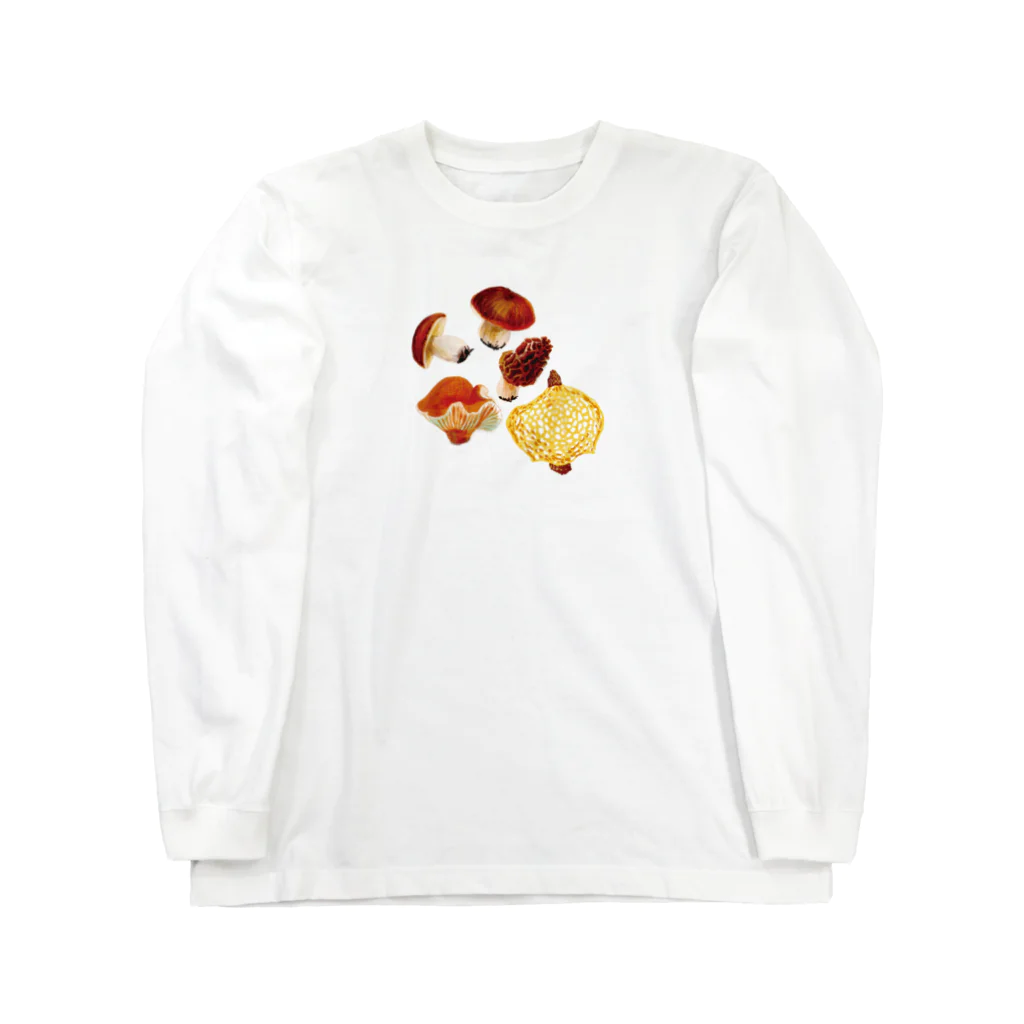 segasworksのキノコ　美味しいの Long Sleeve T-Shirt