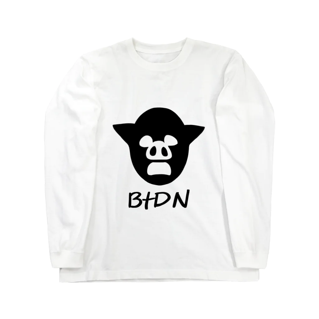 ぶた丼2017のBtDN白背景ver Long Sleeve T-Shirt