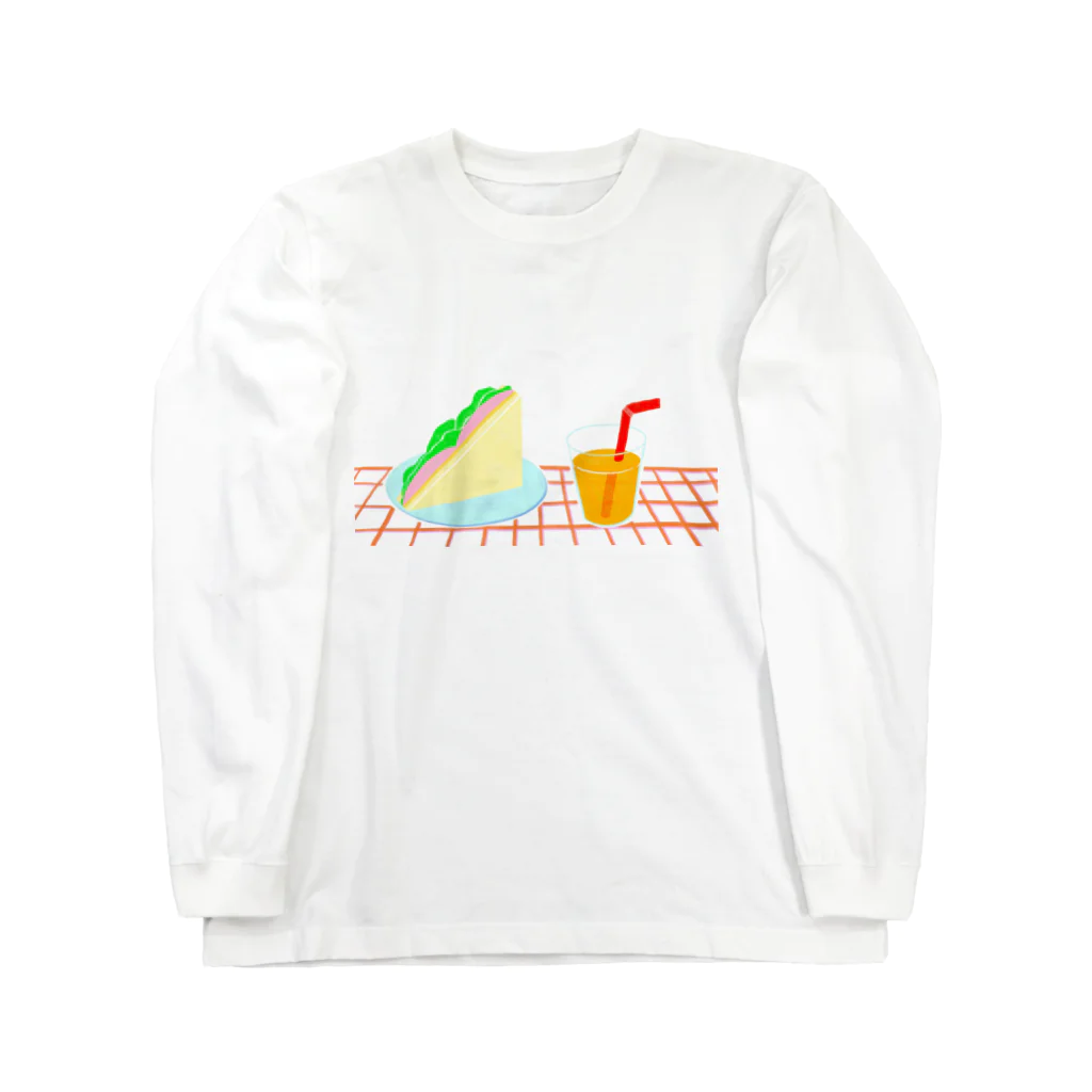 oueの朝食 Long Sleeve T-Shirt