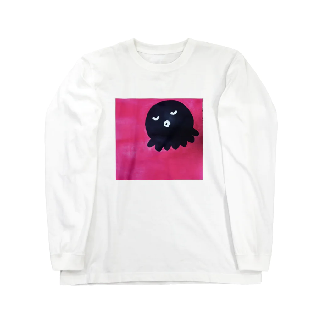 鯉の字の正方形のタコ Long Sleeve T-Shirt