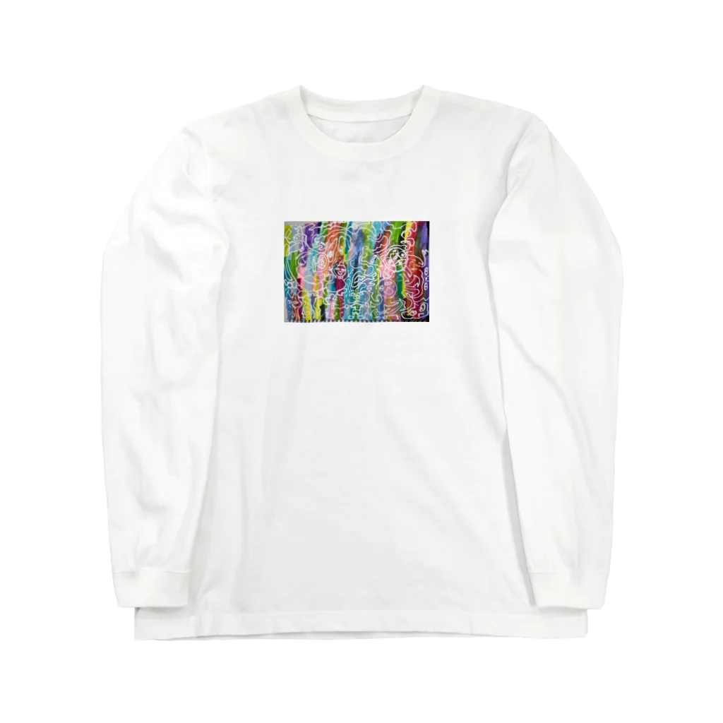 かぁすんのカラフルアニマルズ Long Sleeve T-Shirt