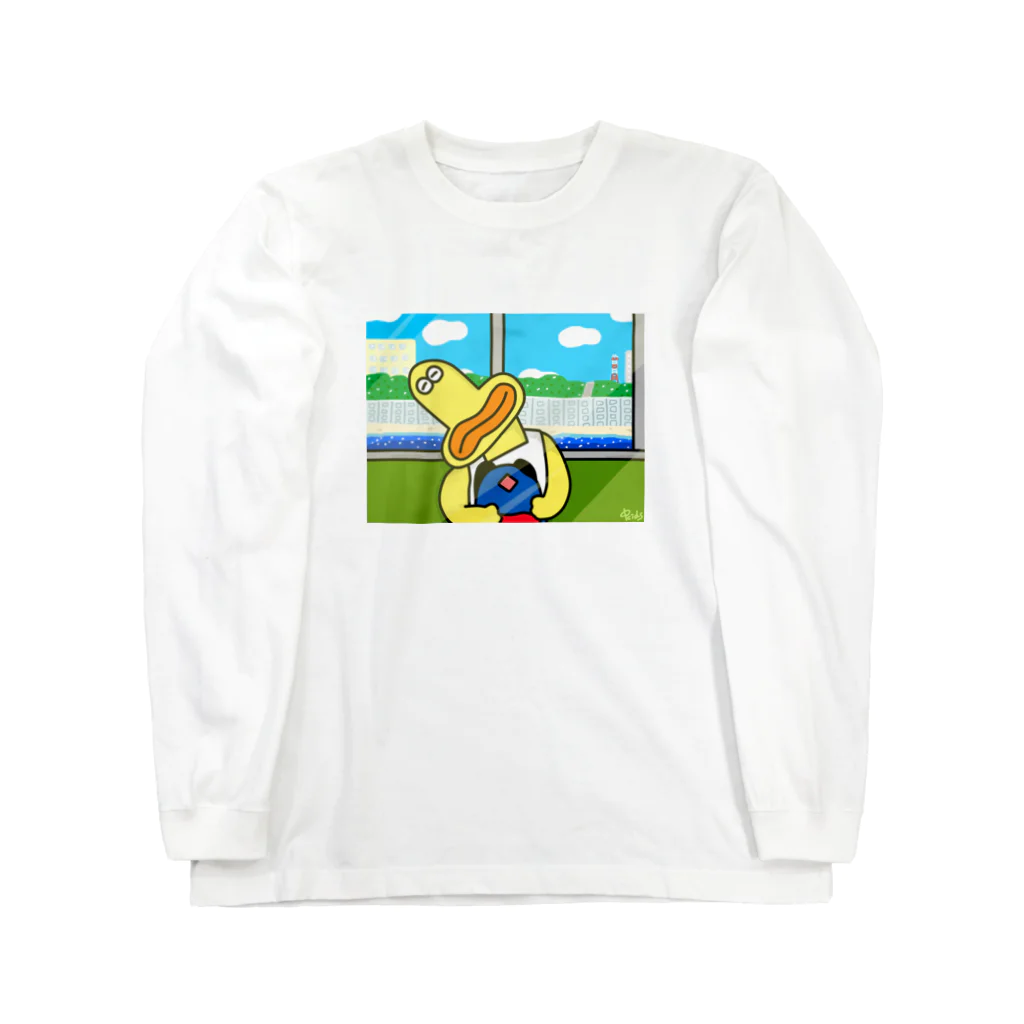 ナカノーテンキッズの乗り過ごしませんように Long Sleeve T-Shirt