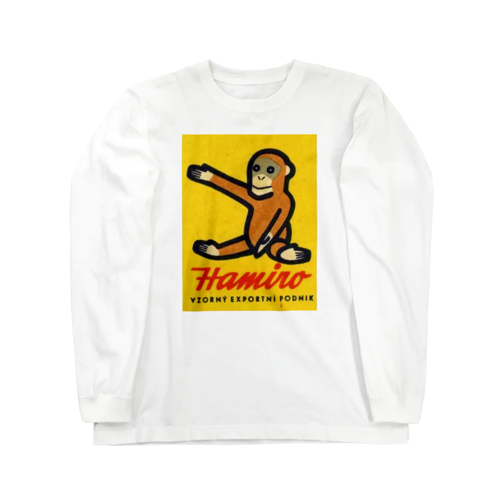 YS VINTAGE WORKSのチェコ おサルさん Long Sleeve T-Shirt