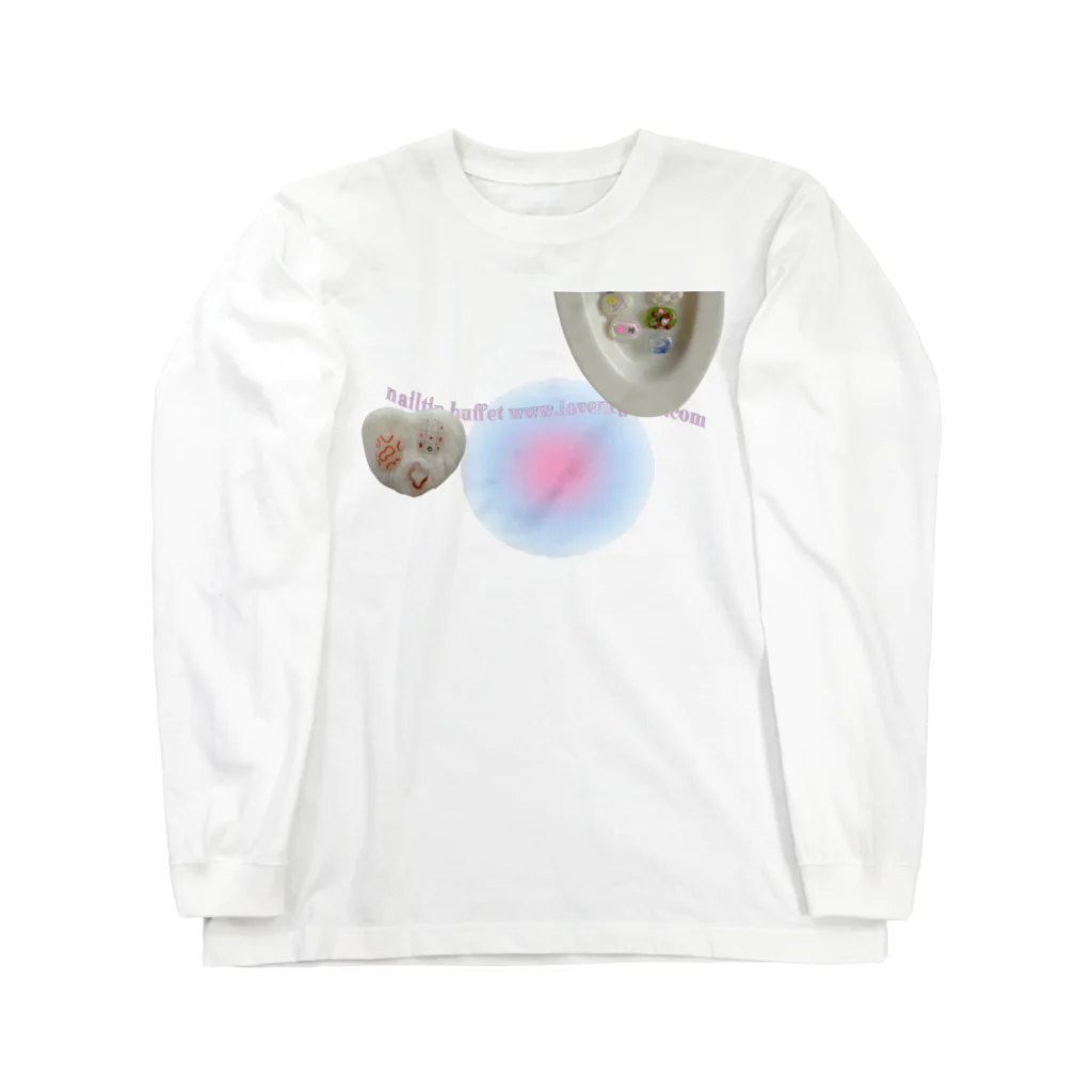 LOVE MYSELF CLUBのnailtip buffet.com Long Sleeve T-Shirt