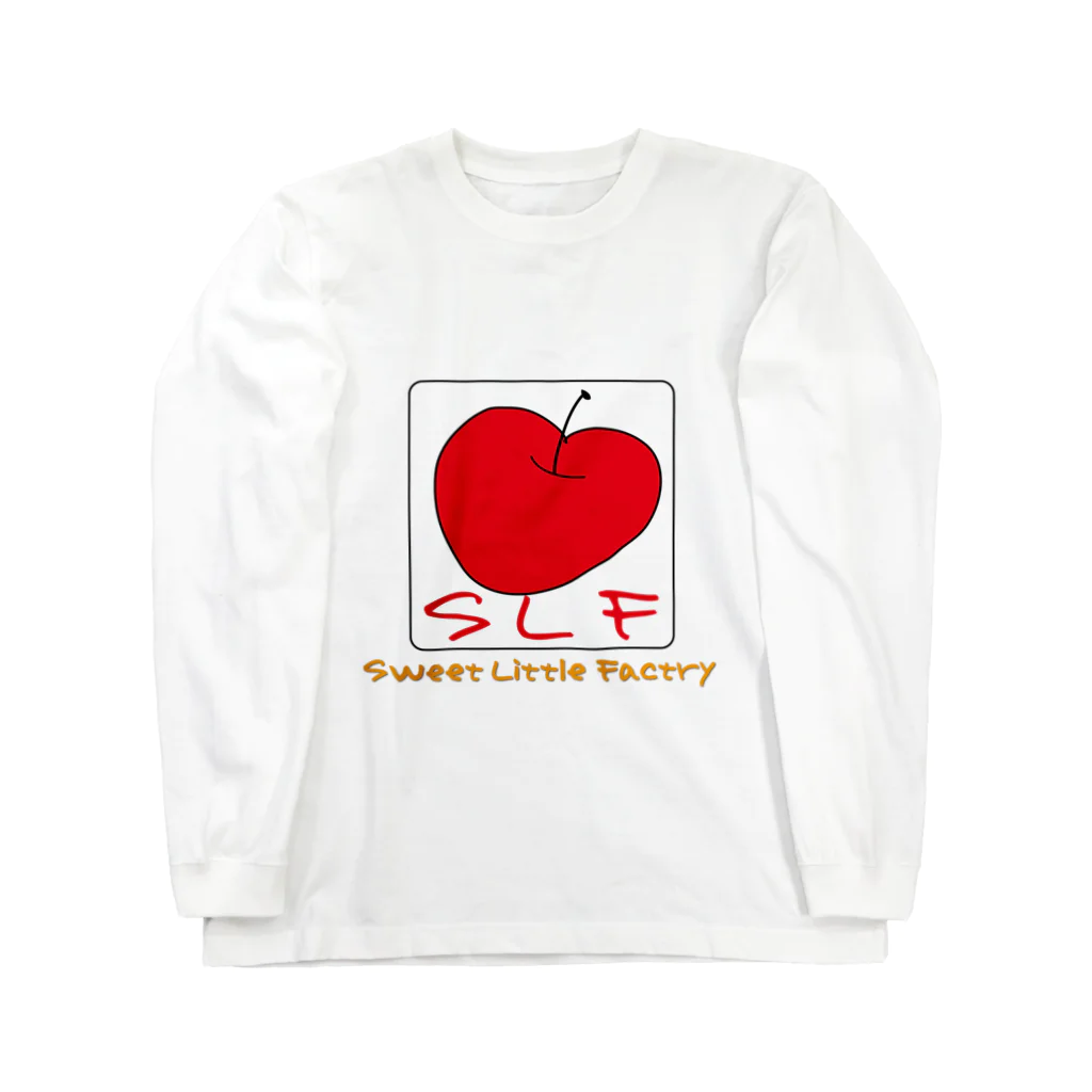 Sweet Little Factryのショップロゴりんごマーク Long Sleeve T-Shirt