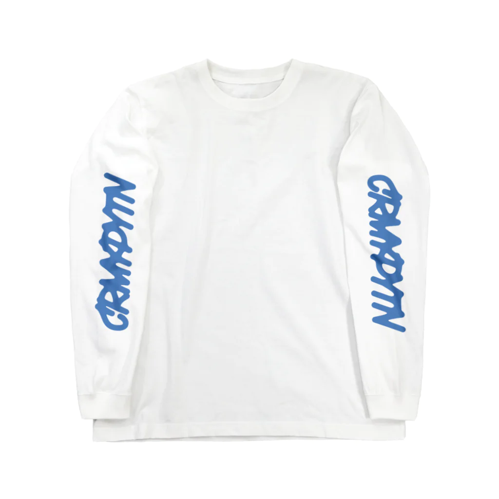 Creamy_PythonのCRMYPYTN #Blue ロングスリーブTシャツ