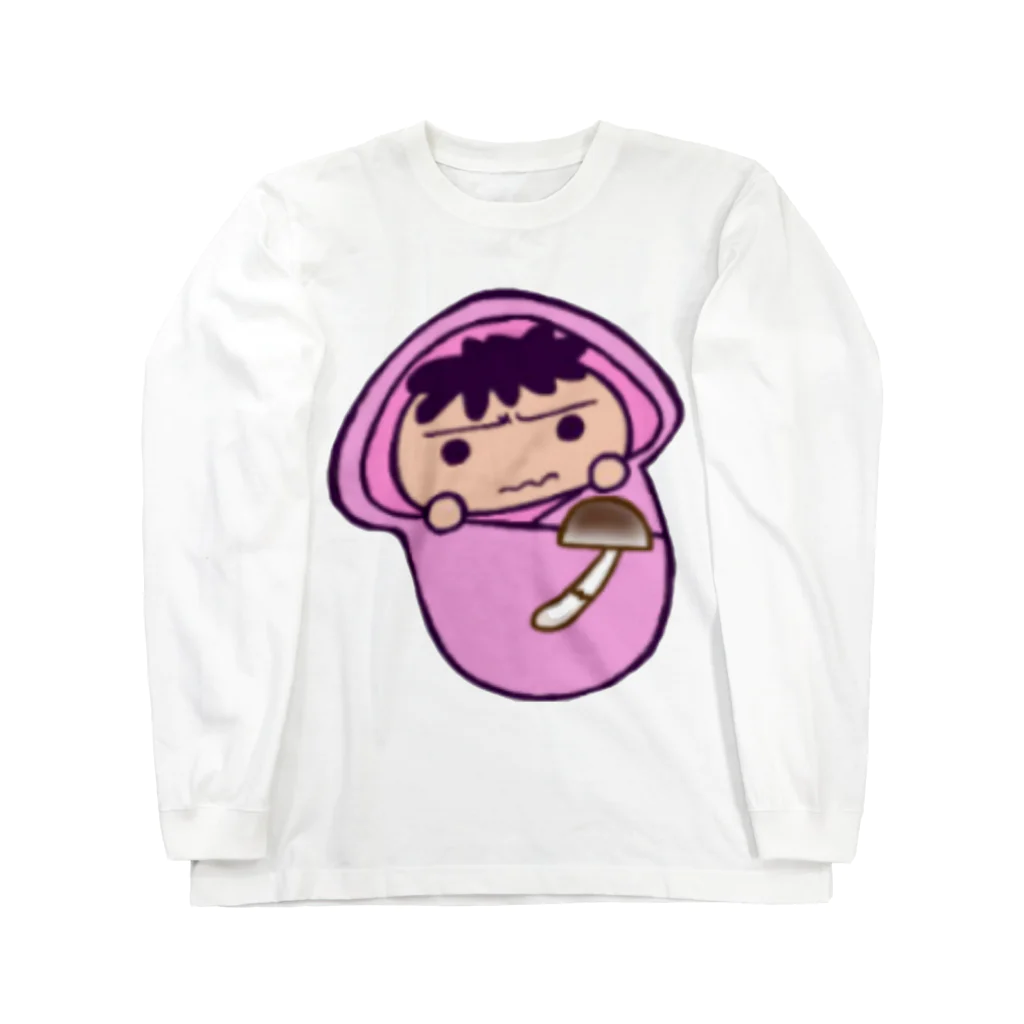 ＠おかみsan99のキノコの妖精 Long Sleeve T-Shirt