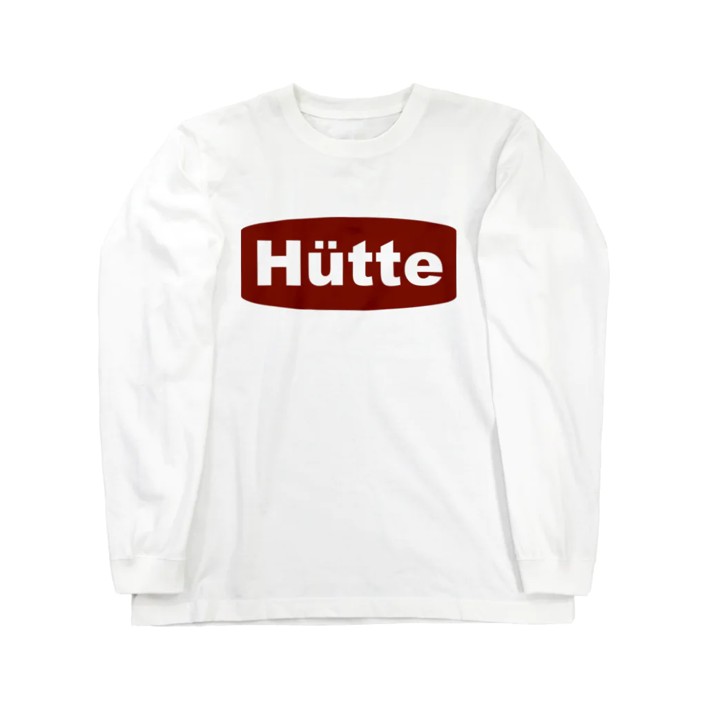 YuHEiのHutte -タグver.- ロングスリーブTシャツ