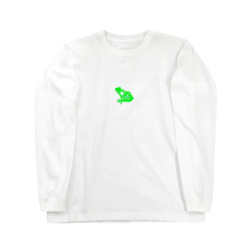 Studio:FrogのStudio:Frog おふざけ物販「緑」 ロングスリーブTシャツ